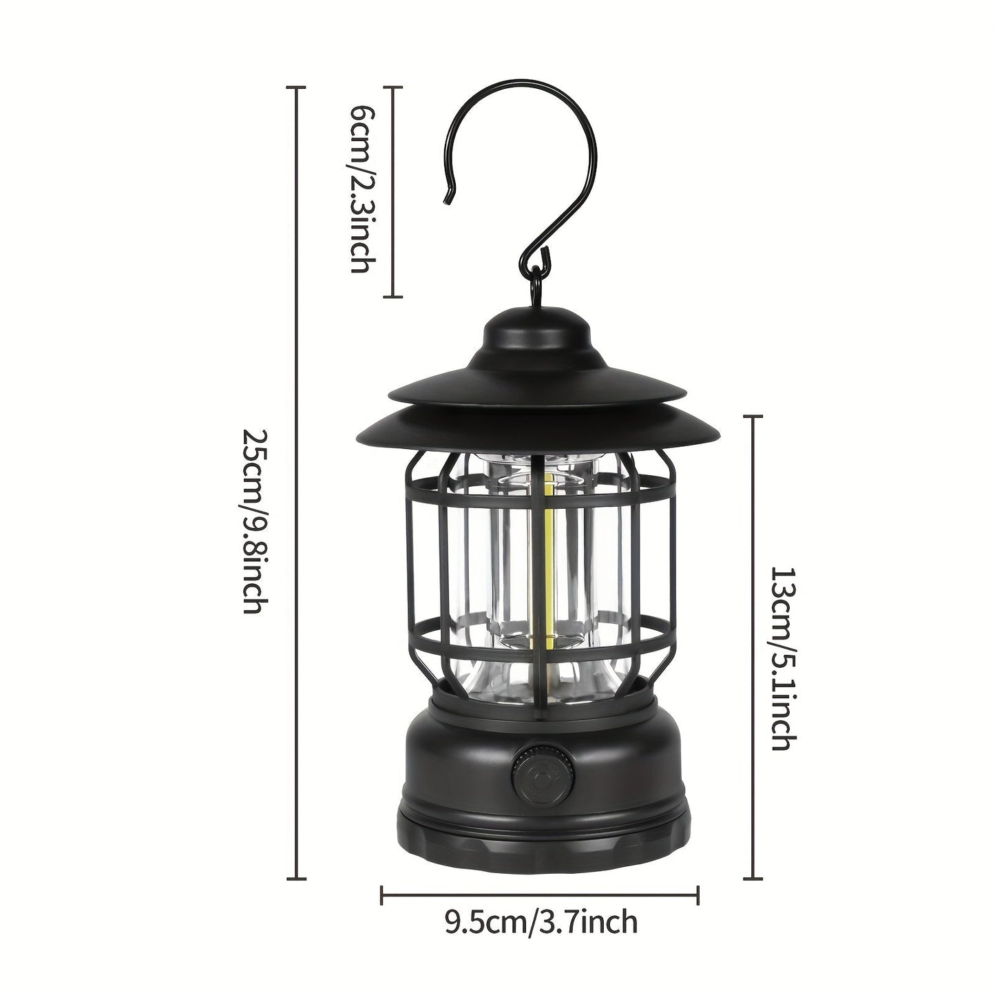 Retro LED Camping Lamp with Touch Control-4