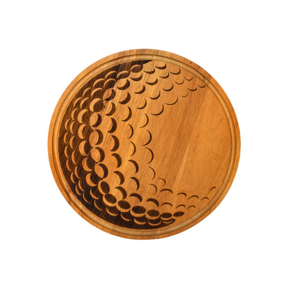 Golf Ball Wood Board - 13"-0