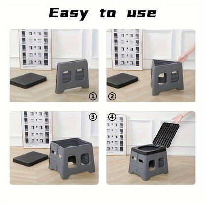 Folding Toilet for Camping & Travel-4