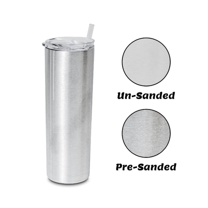 Pre-Sanded 20oz Skinny Tumbler-0