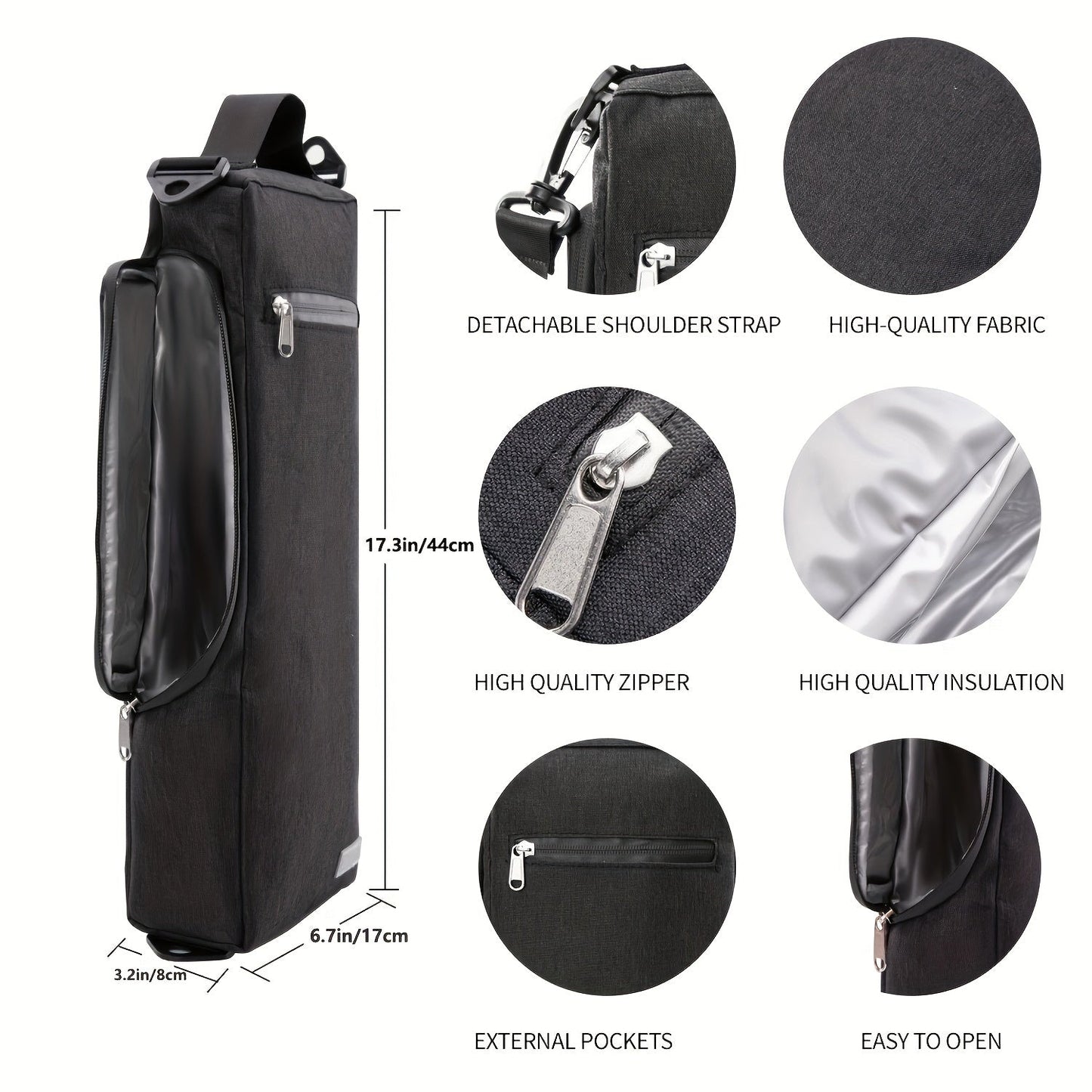 Outdoor Golf Cooler Sleeve Drink Carrier Bag-2