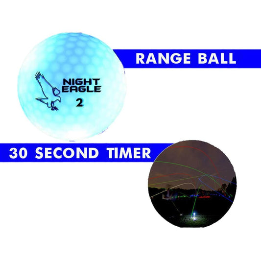 30 Second LED Golf Ball Pack of 24 Blue-0
