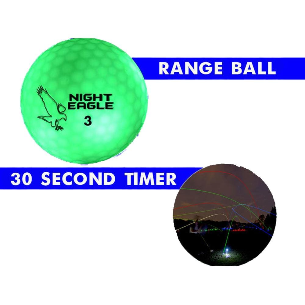 30 Second LED Golf Ball Pack of 24 Green-0