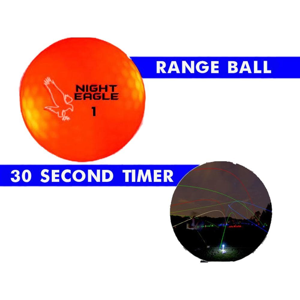 30 Second LED Golf Ball Pack of 24 Red-0