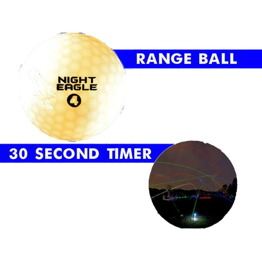 30 Second LED Golf Ball Pack of 24 White-0