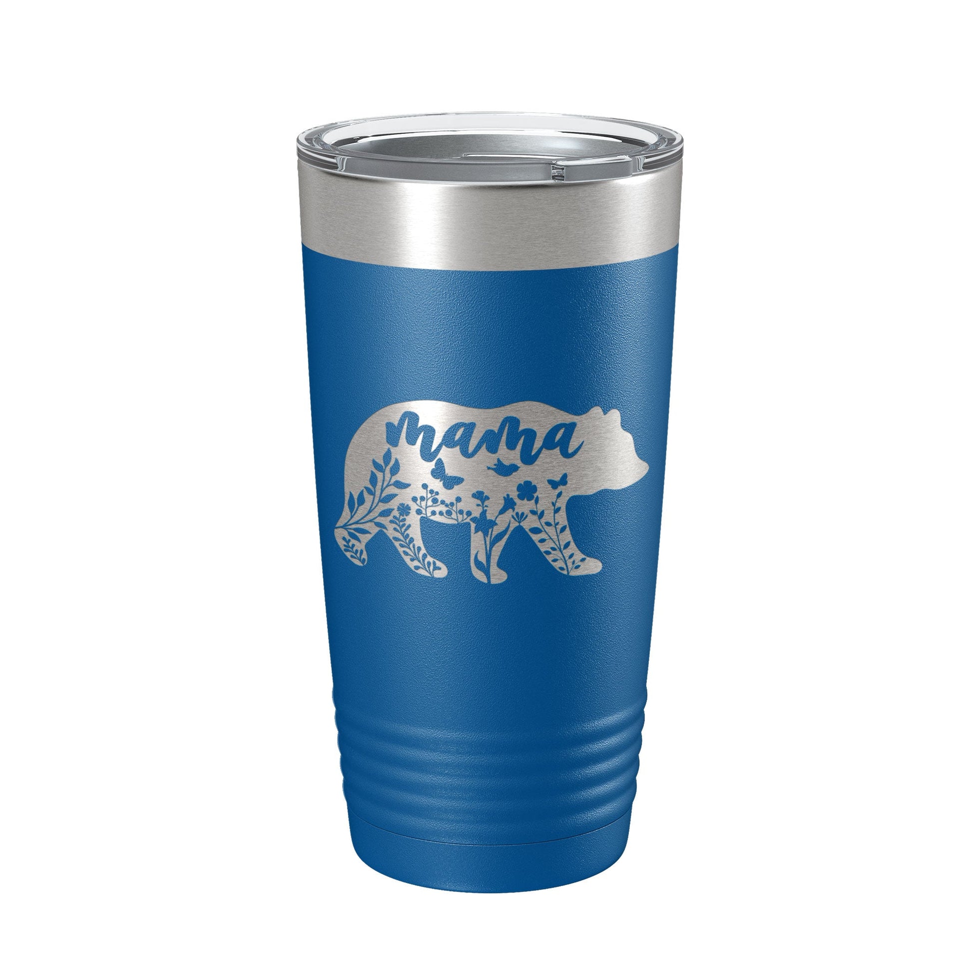 Mama Bear Tumbler Travel Mug Insulated Laser Engraved Coffee Cup Momma Mom Mother's Day Gift Cute 20 oz-6