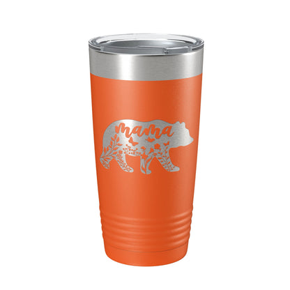 Mama Bear Tumbler Travel Mug Insulated Laser Engraved Coffee Cup Momma Mom Mother's Day Gift Cute 20 oz-17
