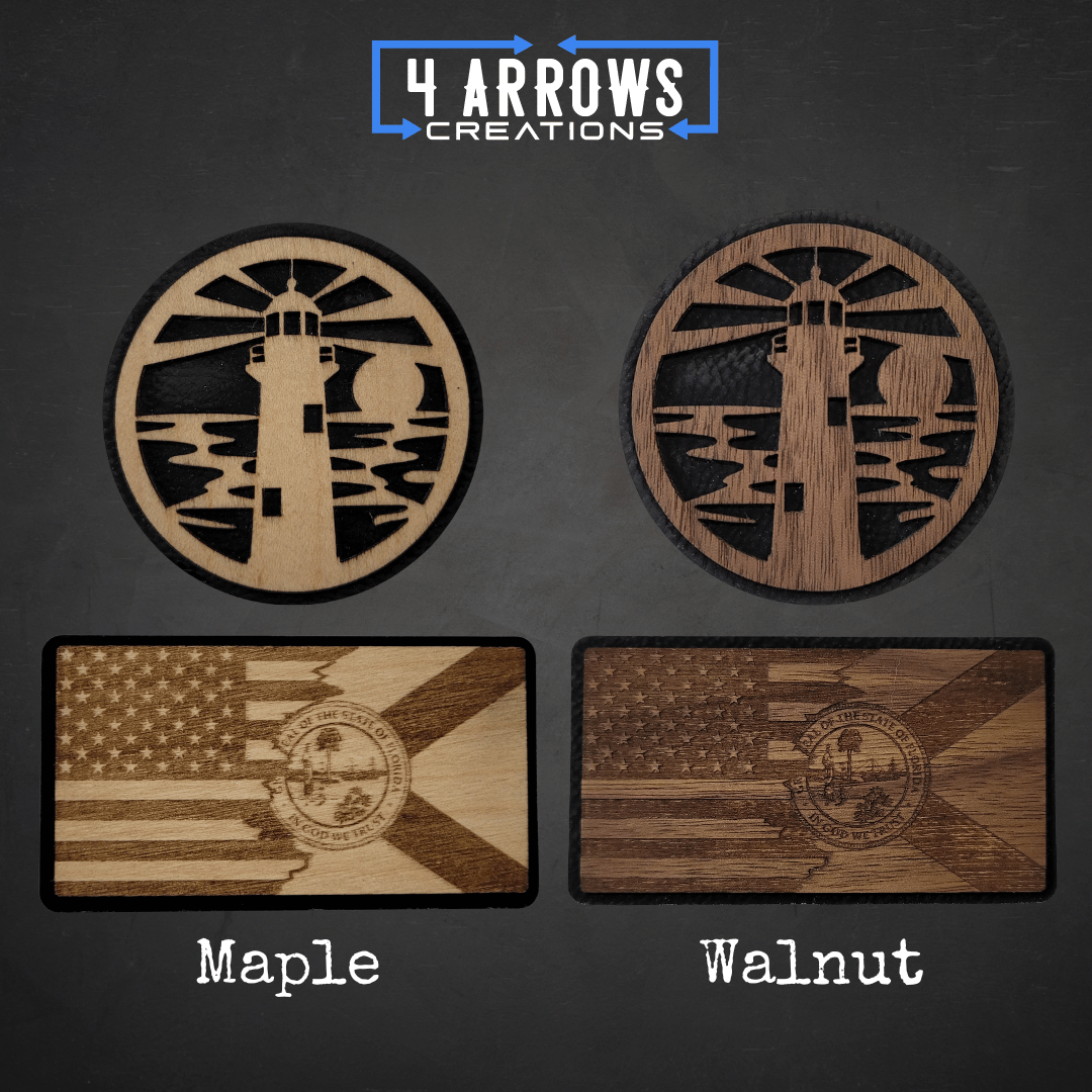 Tee Time Golf Wooden Patch Hat-4