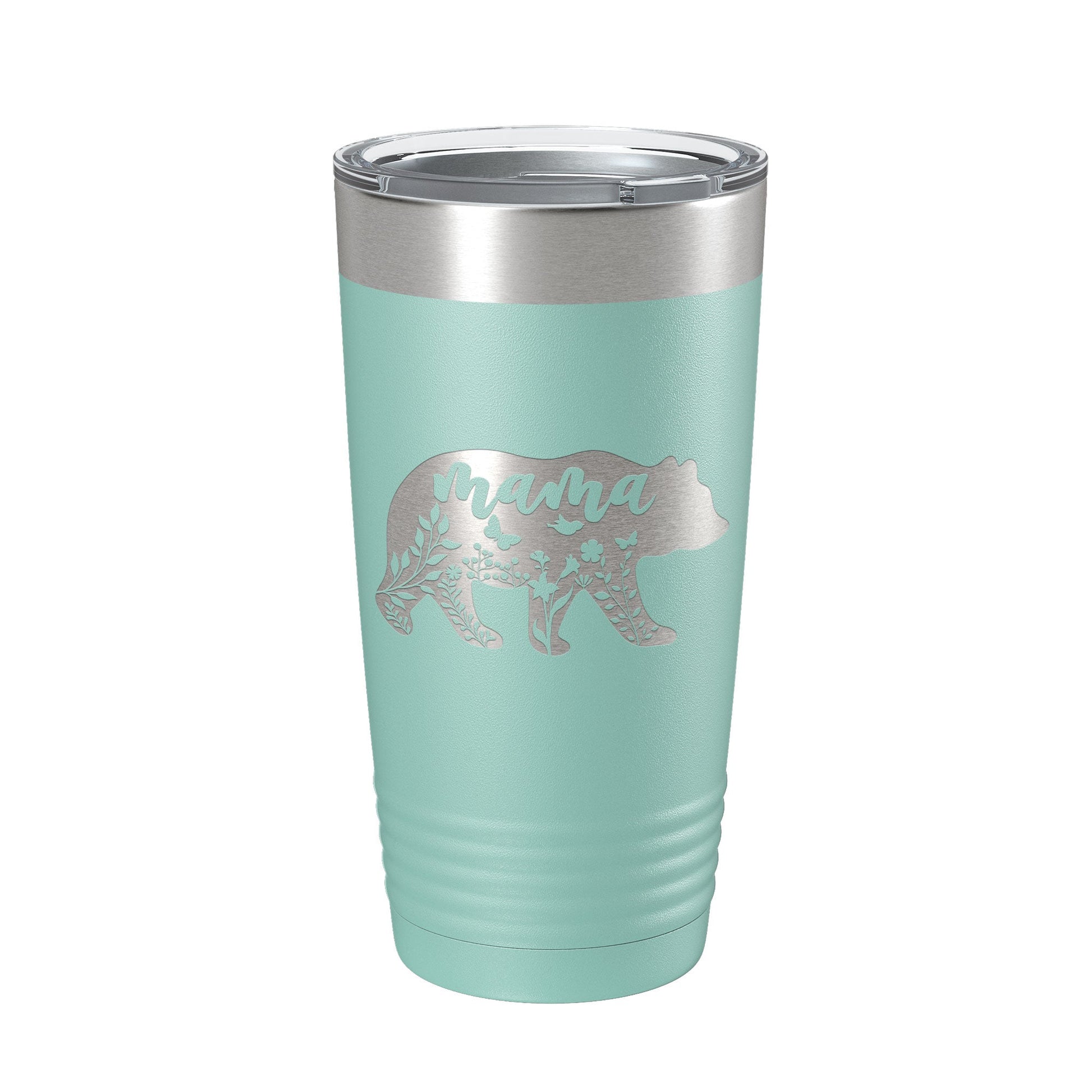 Mama Bear Tumbler Travel Mug Insulated Laser Engraved Coffee Cup Momma Mom Mother's Day Gift Cute 20 oz-12