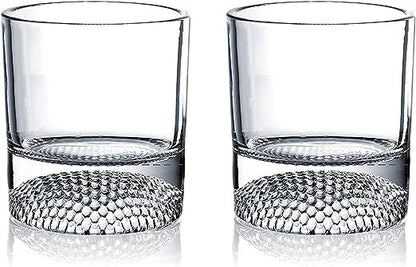 The Wine Savant Golf Ball Whiskey Glasses Set of 2-8oz Golf Gifts - Unique Whiskey Golf Glasses Set - Golf Gifts For Men & Women - Gifts for Golfers Golf Accessories Golf Ball Glasses (2 pack)-3