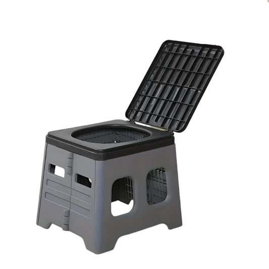 Folding Toilet for Camping & Travel-0