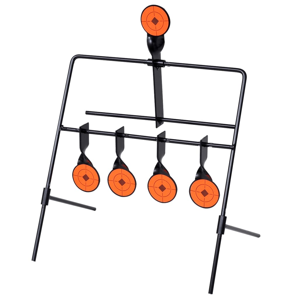 vidaXL Auto Reset Rotating Shooting Target with 4 + 1 Targets-0