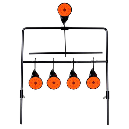 vidaXL Auto Reset Rotating Shooting Target with 4 + 1 Targets-1