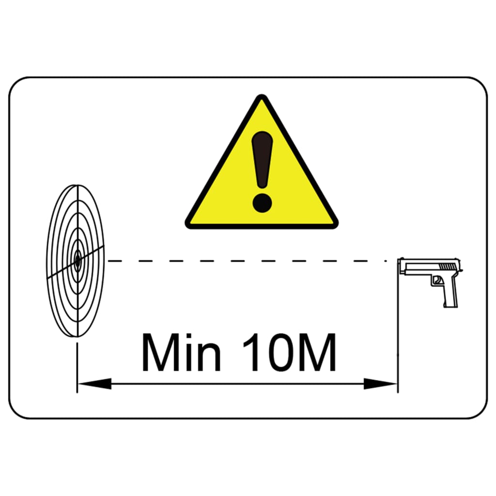 vidaXL Auto Reset Rotating Shooting Target with 4 + 1 Targets-4