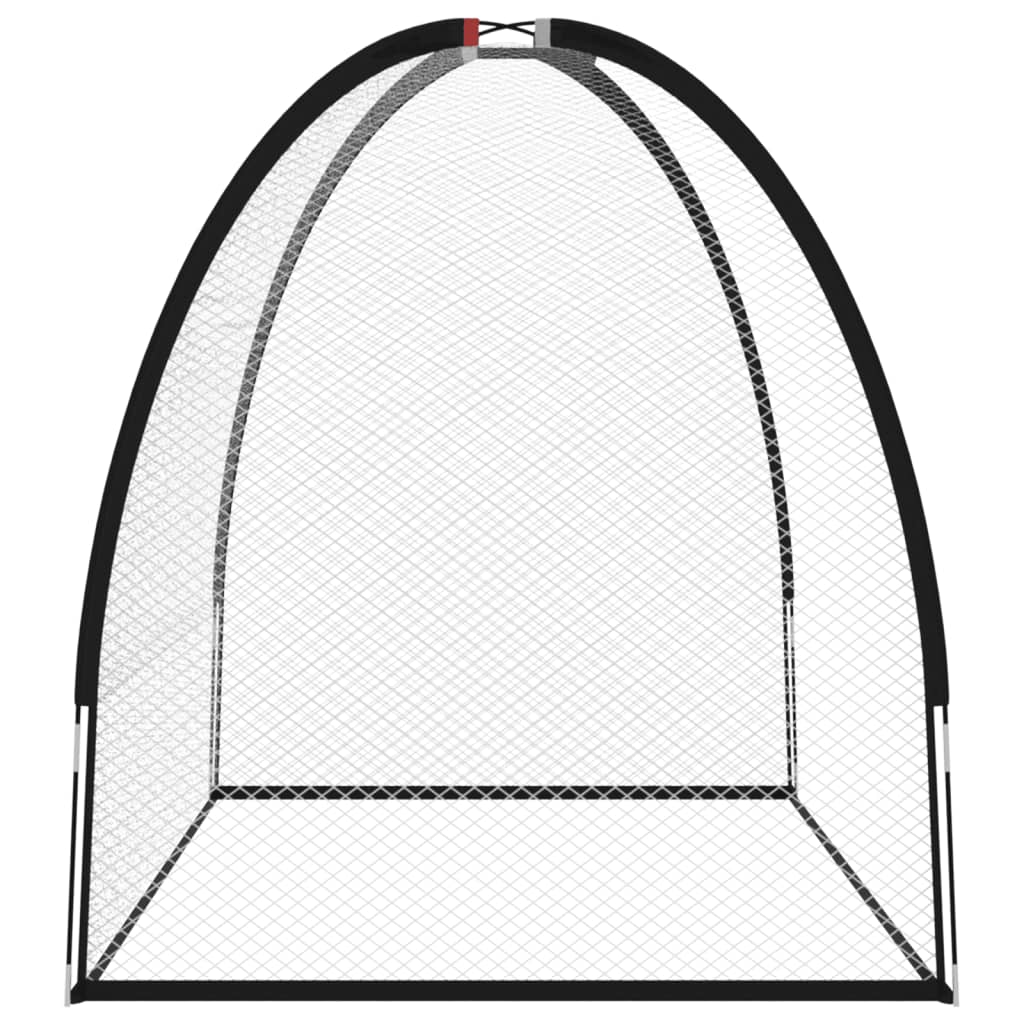 vidaXL Golf Practice Net Black 118.1"x59.1"x82.7" Polyester-2