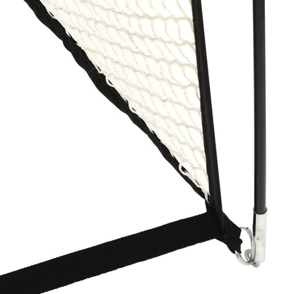 vidaXL Golf Practice Net Black 118.1"x59.1"x82.7" Polyester-3