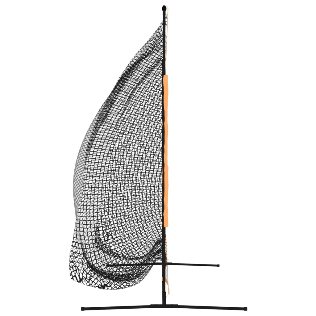 vidaXL Golf Practice Net Black and Orange 84.6"x42.1"x85" Polyester-2