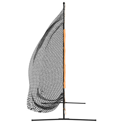 vidaXL Golf Practice Net Black and Orange 84.6"x42.1"x85" Polyester-2
