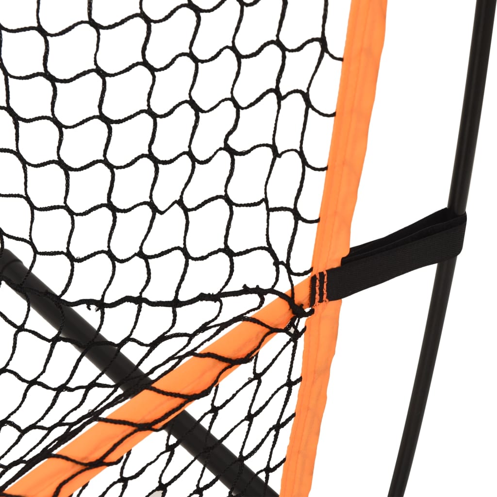 vidaXL Golf Practice Net Black and Orange 84.6"x42.1"x85" Polyester-4