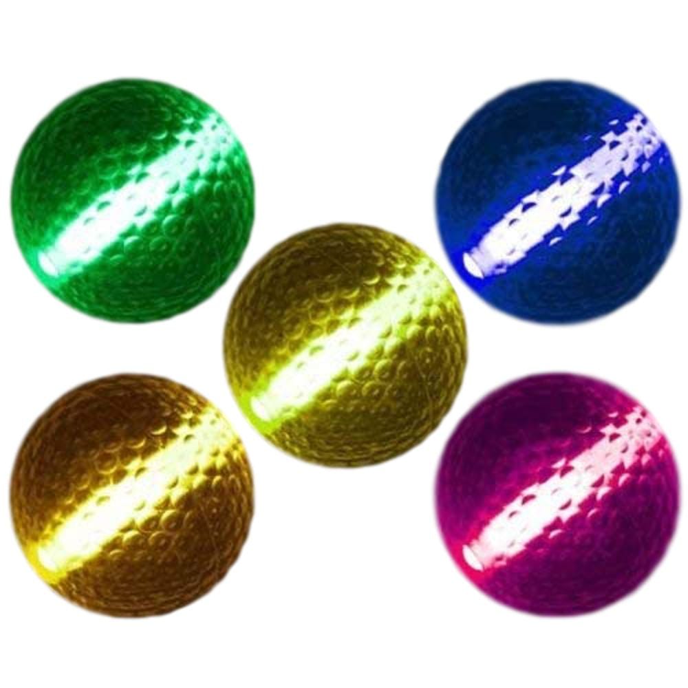 1 Unit Glow Stick Golf Ball Assorted Colors-0