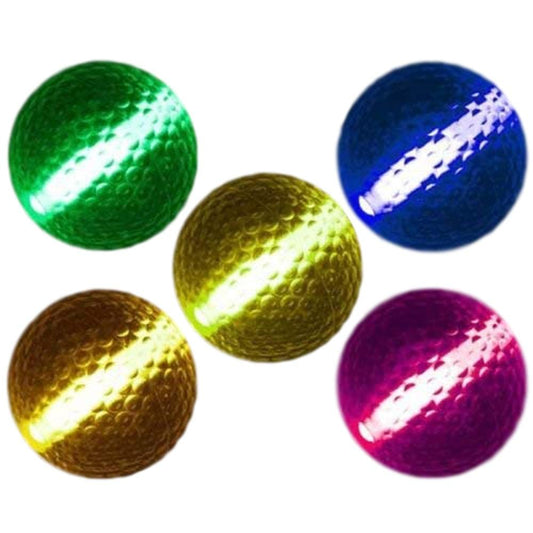 1 Unit Glow Stick Golf Ball Assorted Colors-0