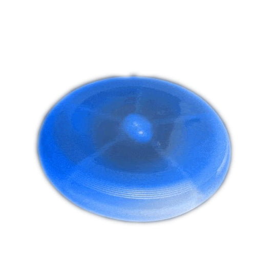 Blue 8 Inch LED Frisbee Flying Disc For Night Golf-0