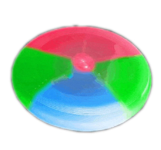 Multicolor 8 Inch LED Frisbee Flying Disc For Night Golf-0