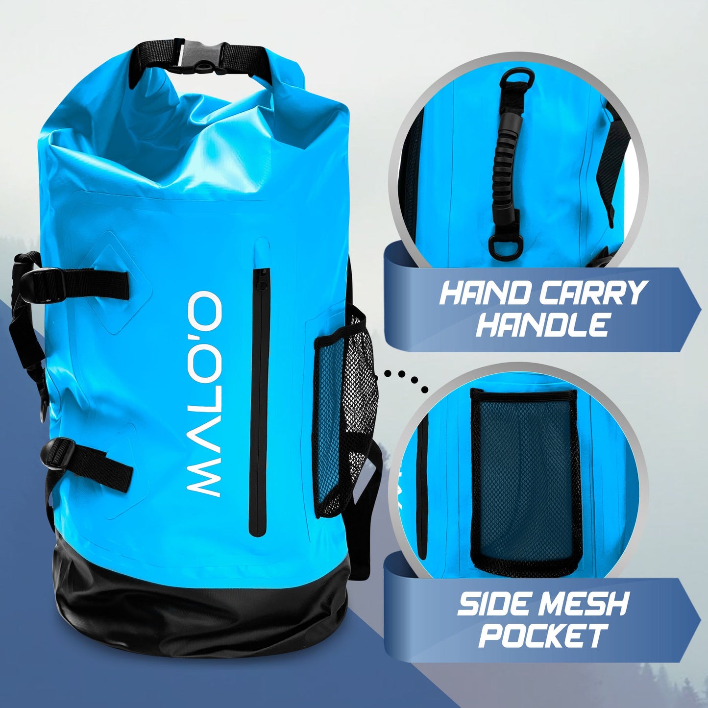 DryPack 45 Liter Waterproof Backpack-4