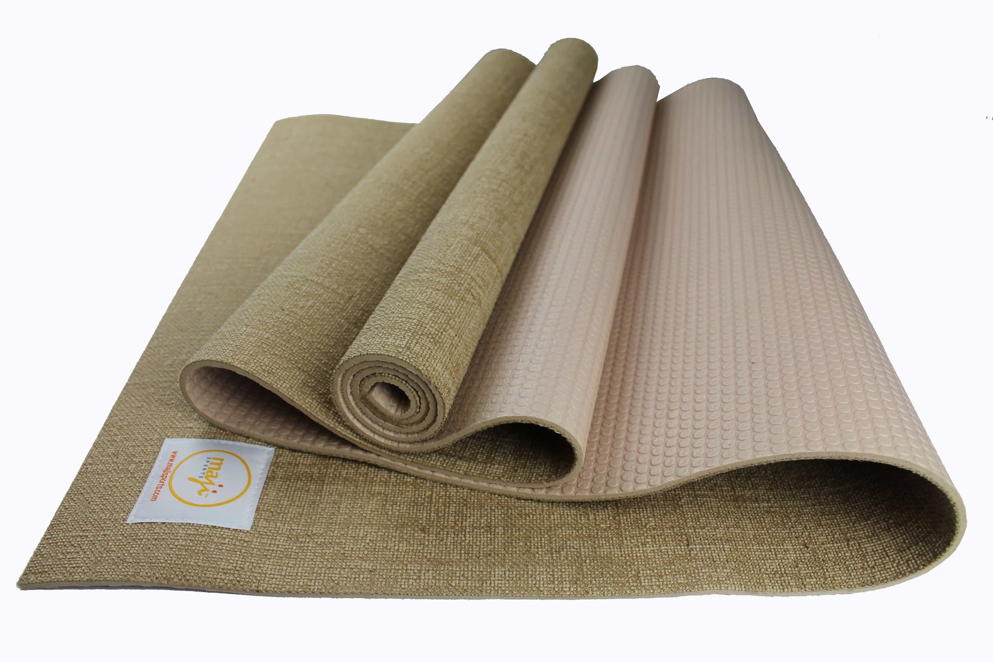 Jute Premium ECO Fitness, pilates, Yoga Mat + Foot Massager - 7.5 X 17.5 cm-11