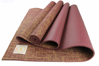 Jute Premium ECO Fitness, pilates, Yoga Mat + Muscle Recovery & 3 Pack Resistance Band Bundle-13