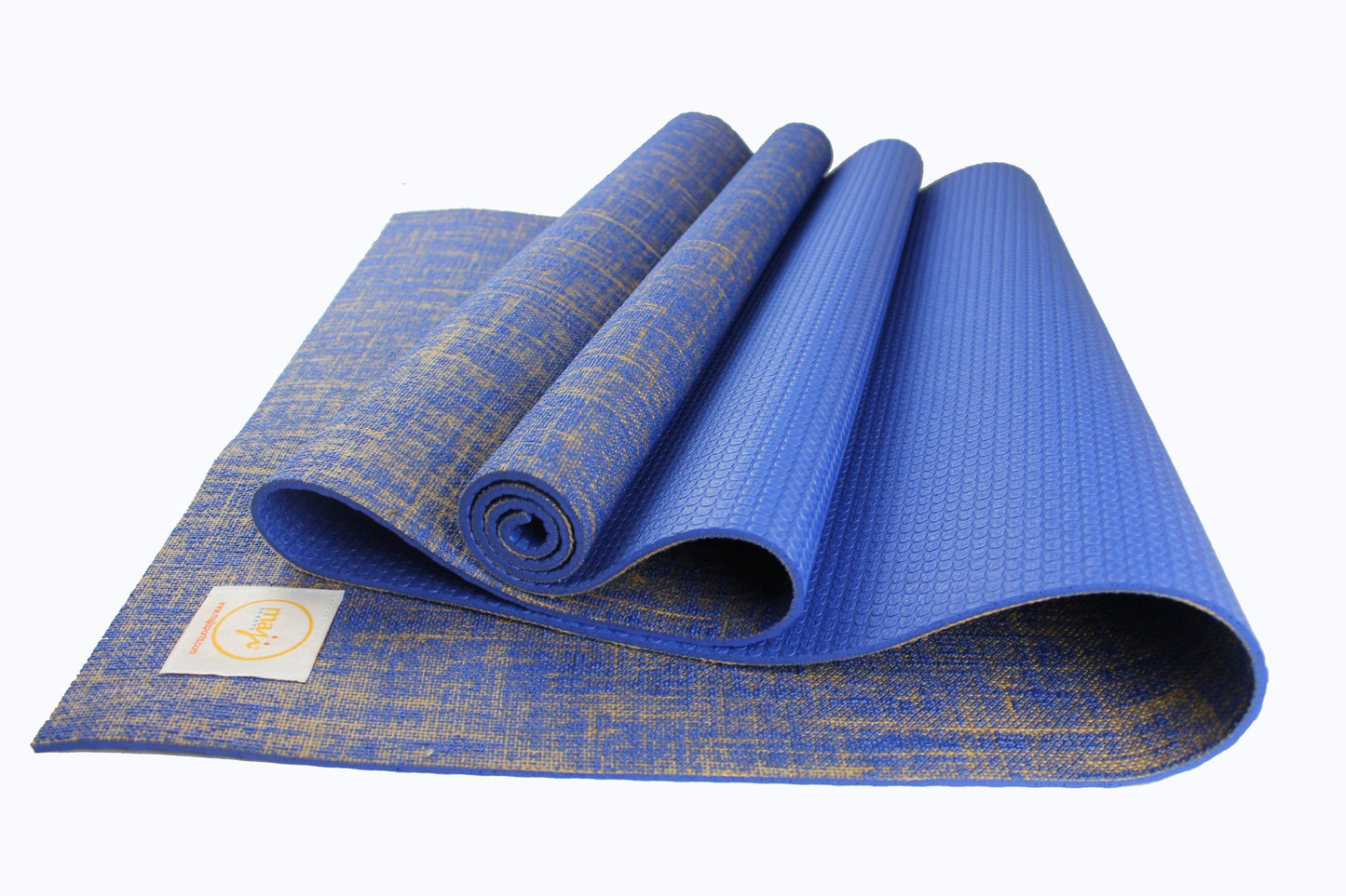 Jute Premium ECO Fitness, pilates, Yoga Mat + Muscle Recovery & 3 Pack Resistance Band Bundle-9