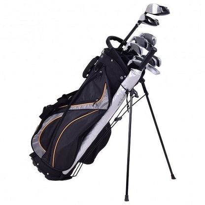 9 Inch Golf Stand Bag Divider Carry Pockets Storage-0