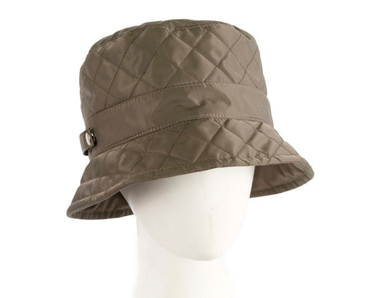 Olive casual weatherproof bucket golf hat-0