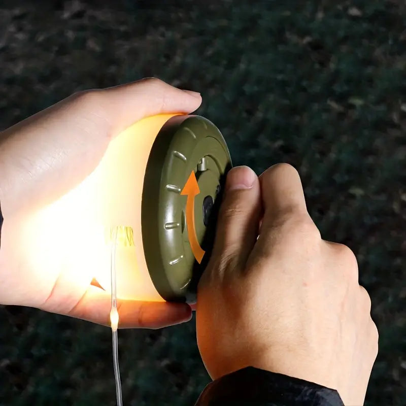Portable Camping String Light: 2-in-1 USB Rechargeable LED-2
