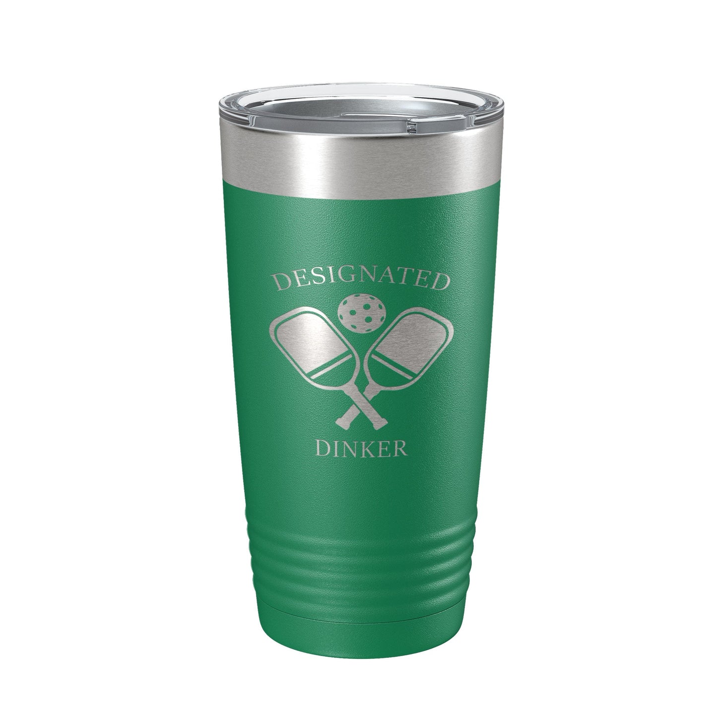 Pickleball Tumbler Designated Dinker Travel Mug Funny Pickle Ball Insulated Laser Engraved Coffee Cup Gift 20 oz-9
