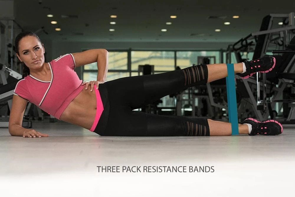 Jute Premium ECO Fitness, pilates, Yoga Mat + Muscle Recovery & 3 Pack Resistance Band Bundle-4