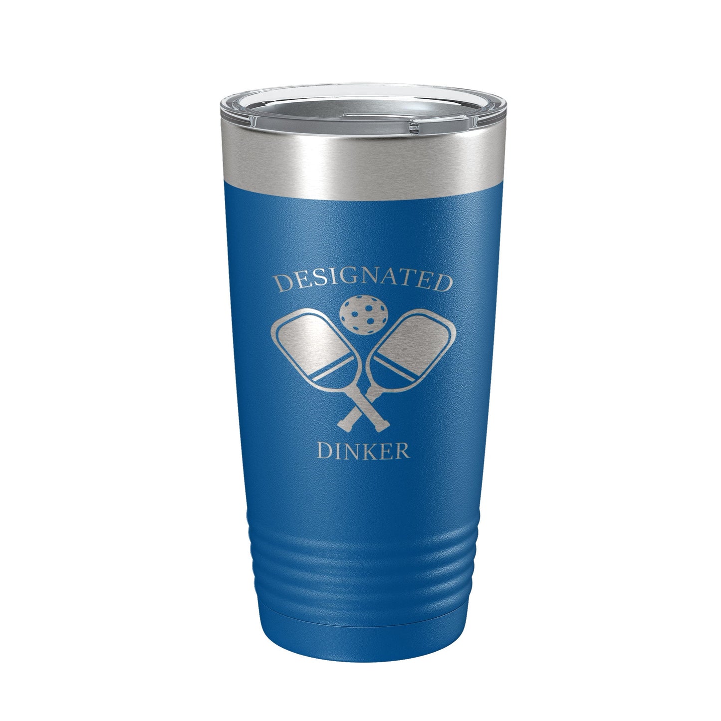 Pickleball Tumbler Designated Dinker Travel Mug Funny Pickle Ball Insulated Laser Engraved Coffee Cup Gift 20 oz-6