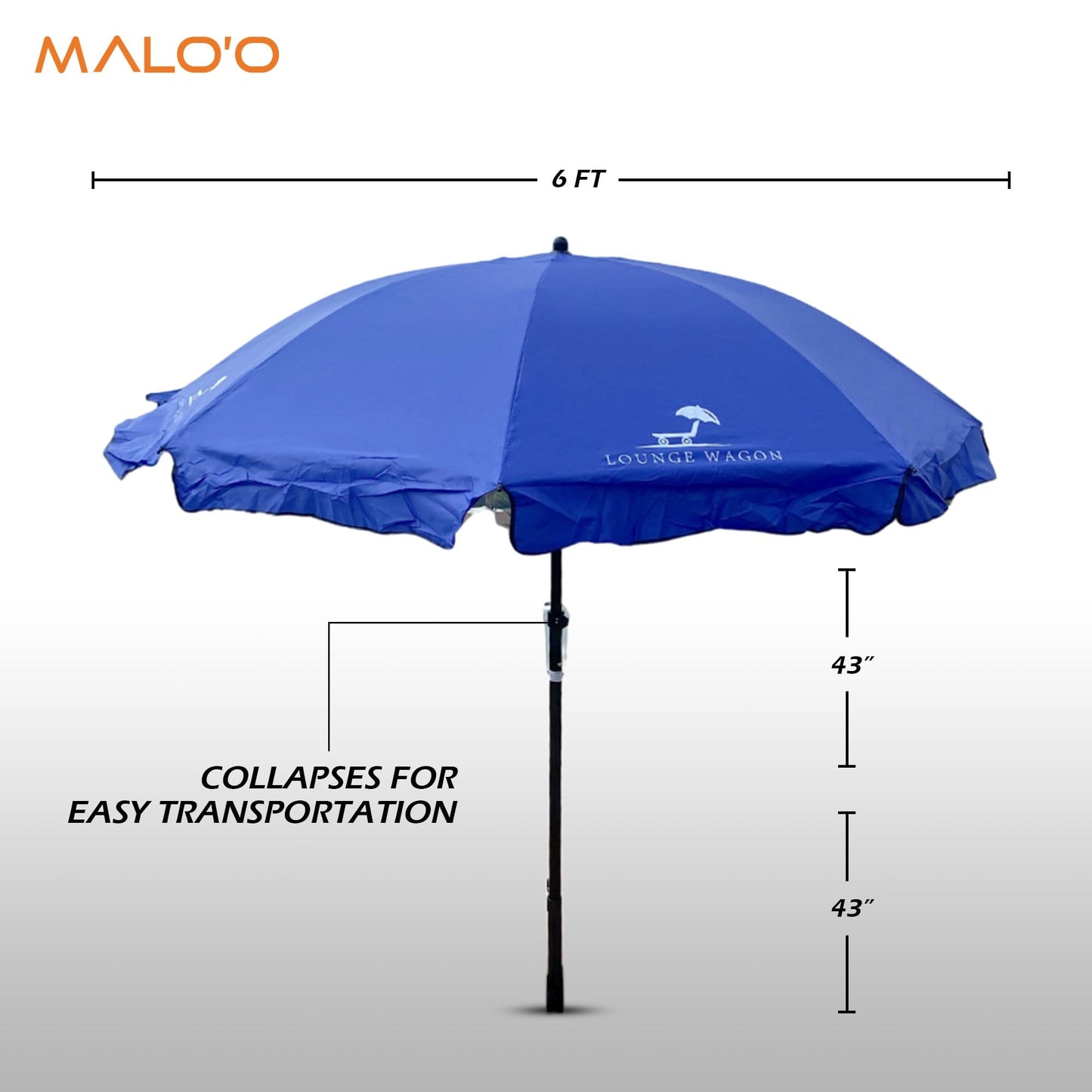 6' Round Umbrella-3