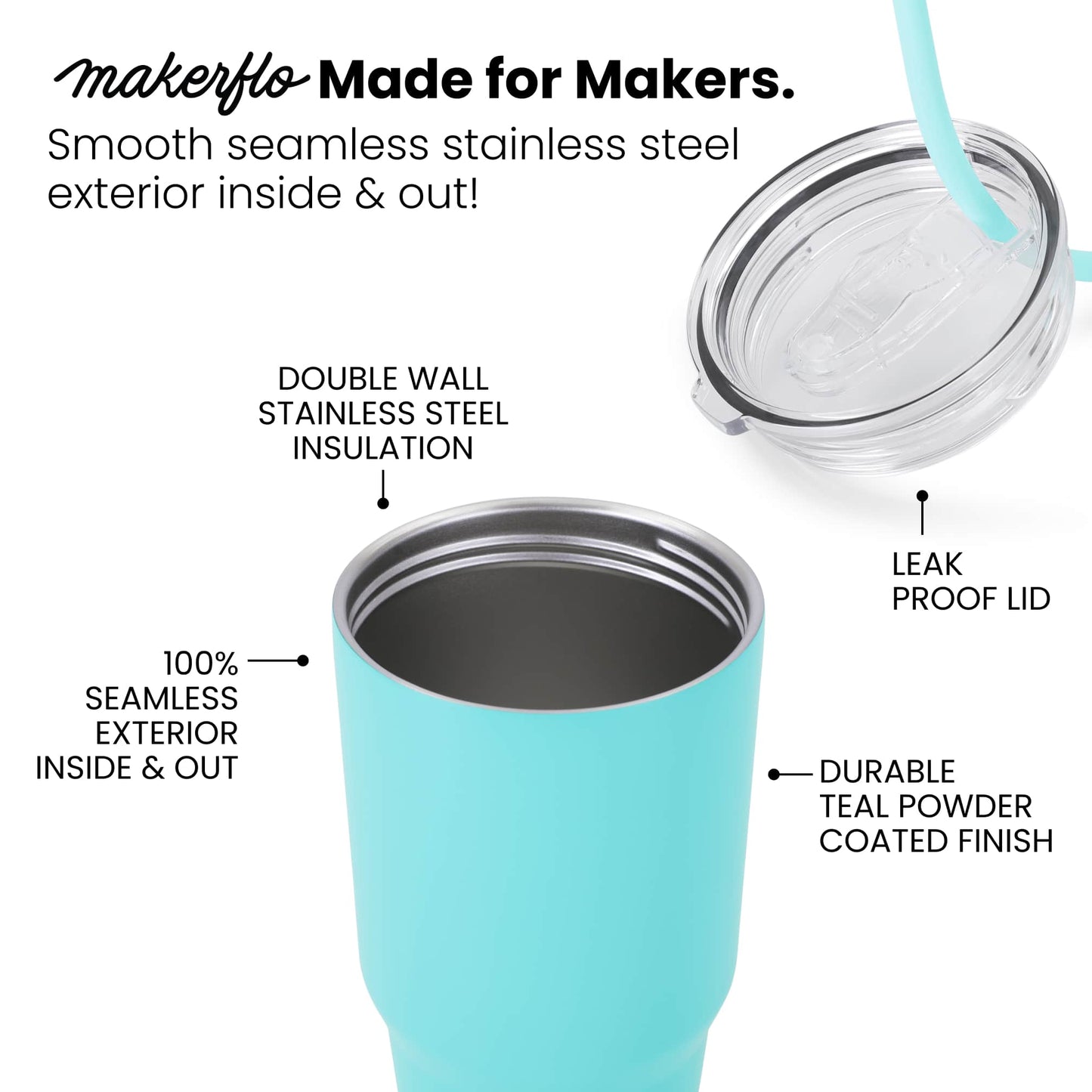 Powder Coated Tumbler 10 Pack-3