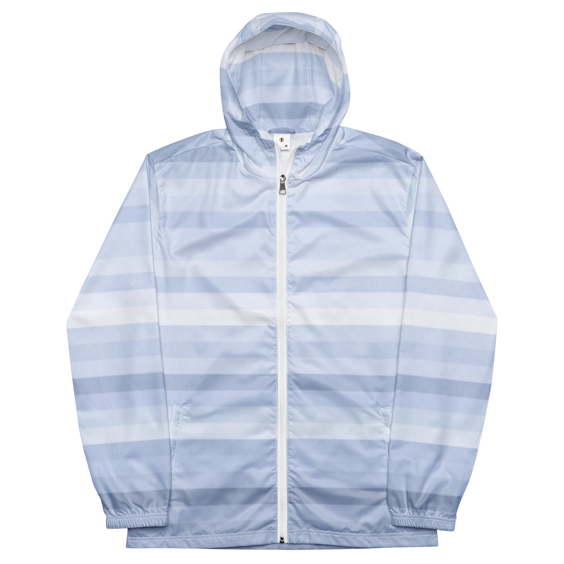 Men’s Tropical Foggy Blue Windbreaker-0
