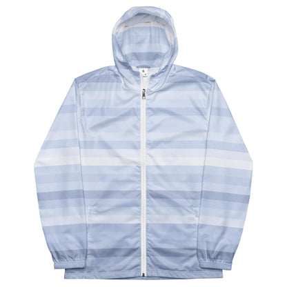 Men’s Tropical Foggy Blue Windbreaker-0