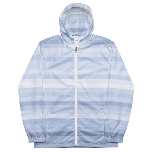 Men’s Tropical Foggy Blue Windbreaker-0
